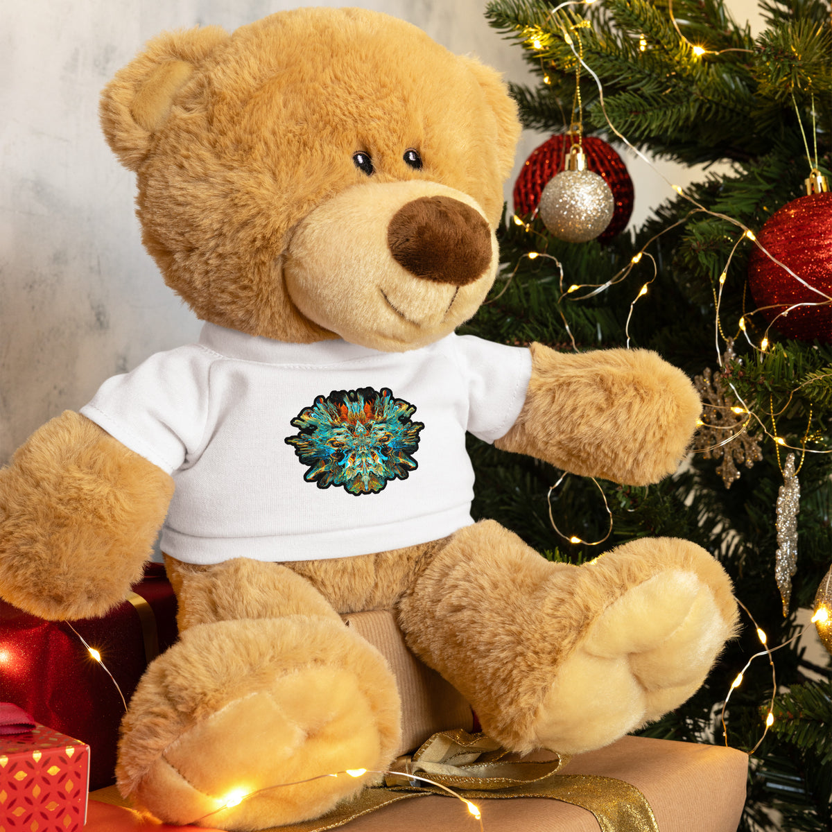 Teddy bear with a Mercury in Retrograde T-Shirt – Johnathan Singer Art