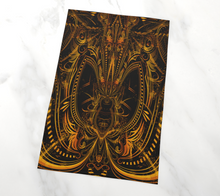 Golden Portal Tea Towel