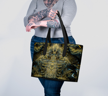 Give it a Whirl Vegan Leather Tote Bag
