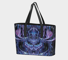 Angels Dancing on a Pin Vegan Leather Tote Bag