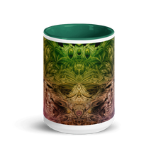 Spectral Evidence Mug with Green Interior and Handle