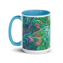 Saphira v2 Mug with Light Blue Interior and Handle