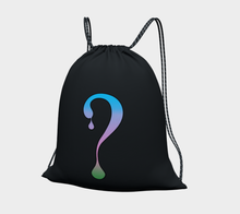 Pastel Ombre Dripper Drawstring Bag