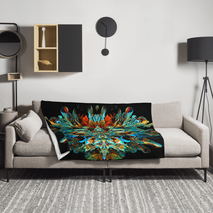 Mercury in Retrograde Throw Blanket