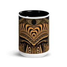 Down the Ribbit Hole Mug with Black Interior and Handle