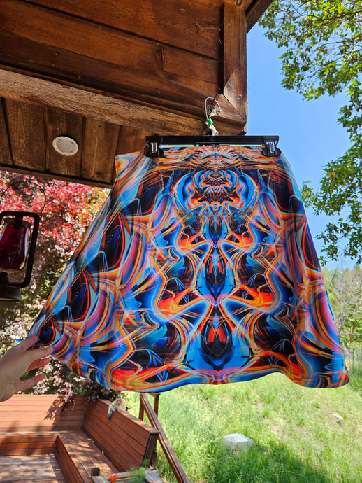 UNIVERSAL ENERGY SHIFT FLARE SKIRT (XS, S, AND LARGE available)