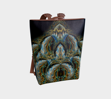 Alien Flower No.2 Vegan Leather Backpack