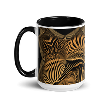 Down the Ribbit Hole Mug with Black Interior and Handle