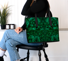 Meganeuropsis Vegan Leather Tote Bag