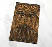 Down the Ribbit Hole Tea Towel