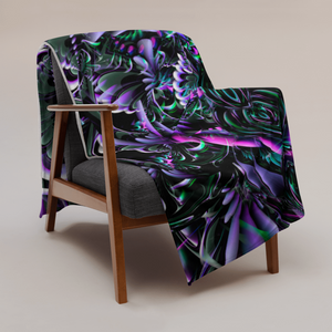 Threshold Consciousness Throw Blanket