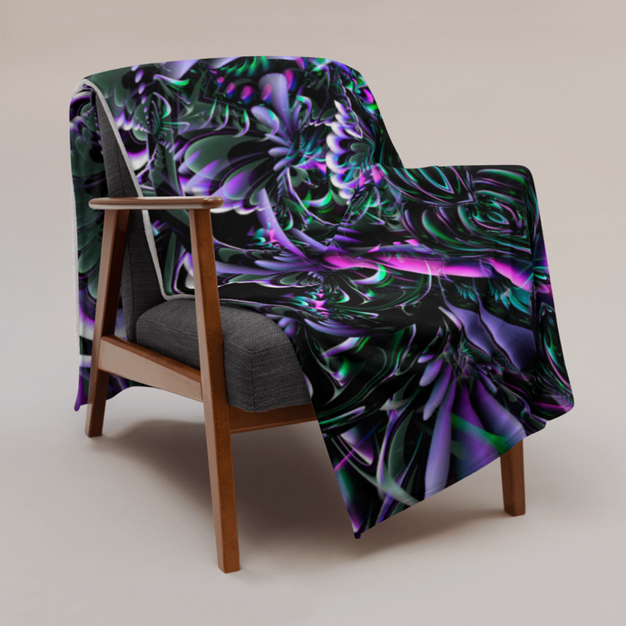 Threshold Consciousness Throw Blanket