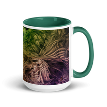 Spectral Evidence Mug with Green Interior and Handle