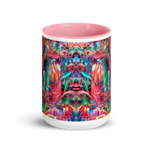 Off to See the Wizard Mug with Pink Interior and Handle