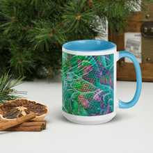 Saphira v2 Mug with Light Blue Interior and Handle