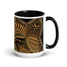 Down the Ribbit Hole Mug with Black Interior and Handle