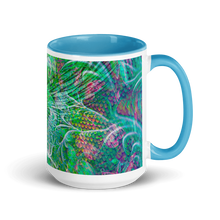 Saphira v2 Mug with Light Blue Interior and Handle