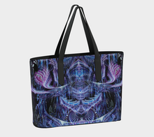 Angels Dancing on a Pin Vegan Leather Tote Bag