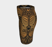 Down the Ribbit Hole Fitted Skirt