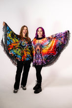 Isis/Ina May Banjo Glass Remix Crushed Velvet Pullover Shawl