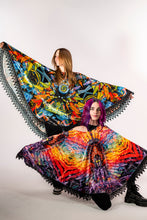 Isis/Ina May Banjo Glass Remix Crushed Velvet Pullover Shawl