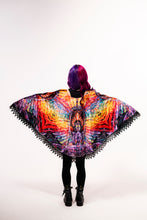 Isis/Ina May Banjo Glass Remix Crushed Velvet Pullover Shawl