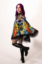 Vishuddha Banjo Glass Remix Crushed Velvet Pullover Shawl