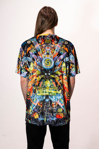 Vishuddha Banjo Glass Remix Crushed Velvet T-Shirt