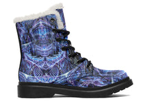 Angels Dancing On A Pin Faux Fur Lined Boots