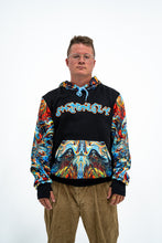 PRE-ORDER: Shpongle Mercury in Retrograde (Zip Up OR Pullover) with Black with Silver tipped Faux Fur in the hood