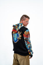 PRE-ORDER: Shpongle Mercury in Retrograde (Zip Up OR Pullover) with Black with Silver tipped Faux Fur in the hood