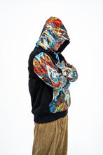 PRE-ORDER: Shpongle Mercury in Retrograde (Zip Up OR Pullover) with Black with Silver tipped Faux Fur in the hood