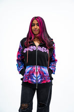 PRE-ORDER: Shpongle Creative Chaos (Zip Up OR Pullover) with Black Silver tipped Faux Fur in the hood