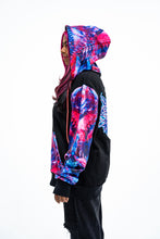 PRE-ORDER: Shpongle Creative Chaos (Zip Up OR Pullover) with Black Silver tipped Faux Fur in the hood
