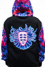 PRE-ORDER: Shpongle Creative Chaos (Zip Up OR Pullover) with Black Silver tipped Faux Fur in the hood