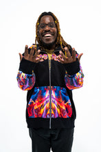 PRE-ORDER: Shpongle WIP (Zip Up OR Pullover) with Yellow Faux Fur in the hood