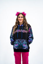 PRE-ORDER: Shpongle Threshold Consciousness ZIP UP with Black/Silver tipped Faux Fur in the hood