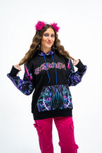 PRE-ORDER: Shpongle Threshold Consciousness ZIP UP with Black/Silver tipped Faux Fur in the hood