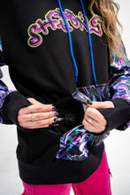 PRE-ORDER: Shpongle Threshold Consciousness ZIP UP with Black/Silver tipped Faux Fur in the hood