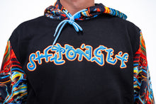 PRE-ORDER: Shpongle Mercury in Retrograde (Zip Up OR Pullover) with Black with Silver tipped Faux Fur in the hood