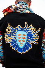 PRE-ORDER: Shpongle Mercury in Retrograde (Zip Up OR Pullover) with Black with Silver tipped Faux Fur in the hood
