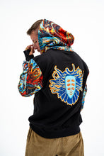 PRE-ORDER: Shpongle Mercury in Retrograde (Zip Up OR Pullover) with Black with Silver tipped Faux Fur in the hood
