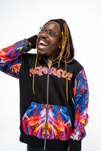 PRE-ORDER: Shpongle WIP (Zip Up OR Pullover) with Yellow Faux Fur in the hood