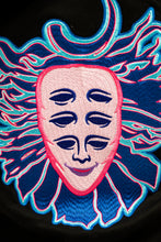 PRE-ORDER: Shpongle Creative Chaos (Zip Up OR Pullover) with Black Silver tipped Faux Fur in the hood
