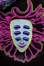 PRE-ORDER: Shpongle Threshold Consciousness ZIP UP with Black/Silver tipped Faux Fur in the hood