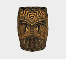 Down the Ribbit Hole Fitted Skirt