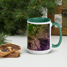 Spectral Evidence Mug with Green Interior and Handle