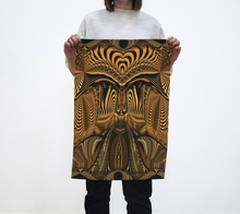 Down the Ribbit Hole Tea Towel