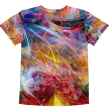 Psychedelic Circus Kids Crew Neck T-Shirt