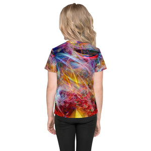 Psychedelic Circus Kids Crew Neck T-Shirt